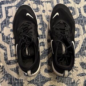 Nike Black White Athletic Shoes.Size 12 men’s. Worn several times. Listing 12110